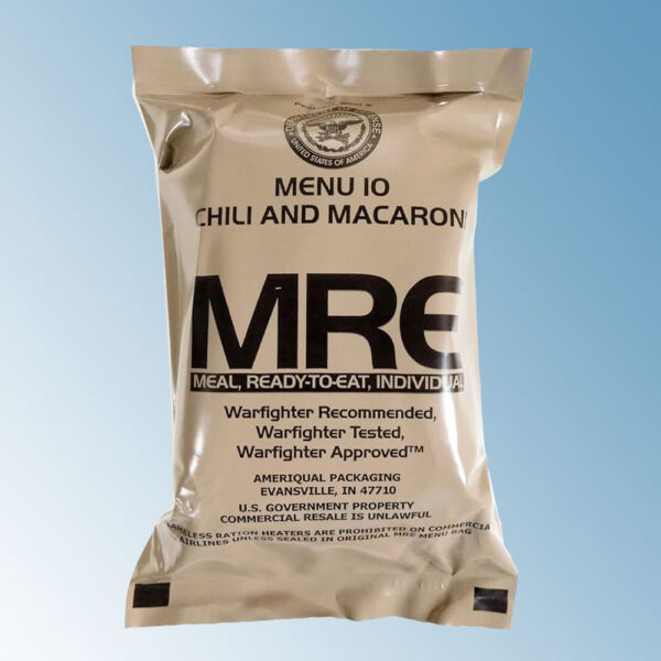 американский сухой паек MRE